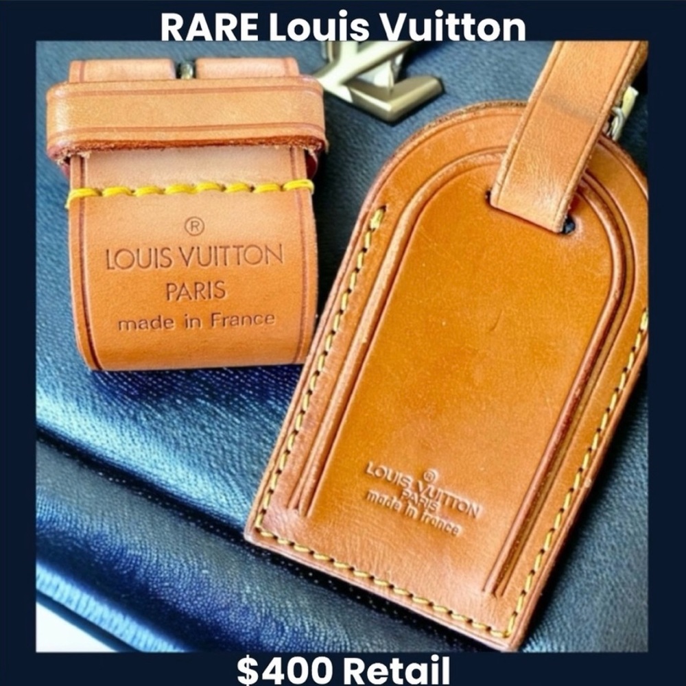 🌷🌷TODAY SALE 🌷🌷Authentic Louis Vuitton Luggage Tag & Poignant